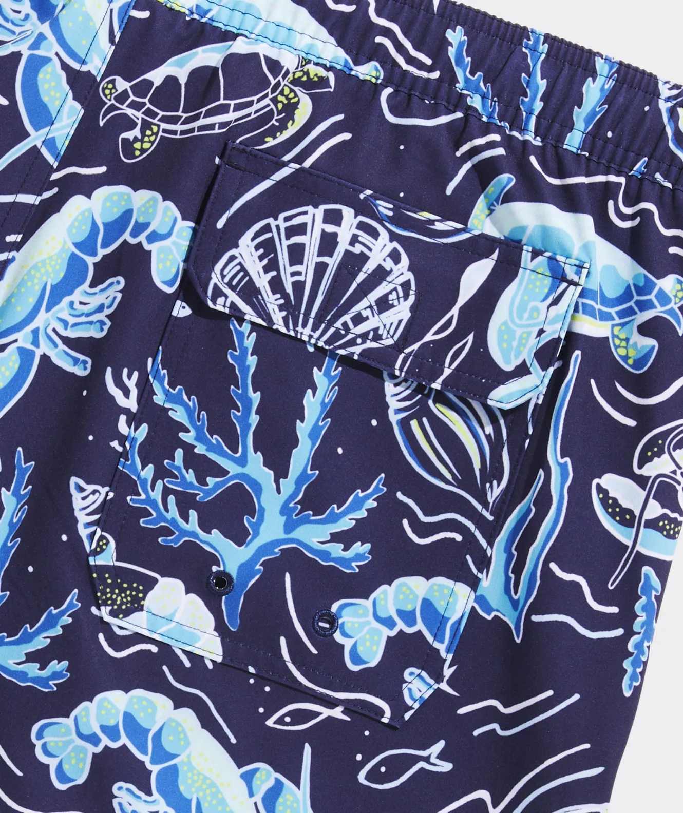 Vineyard Vines 7 Inch Printed Chappy Swim Trunks< Swimwear