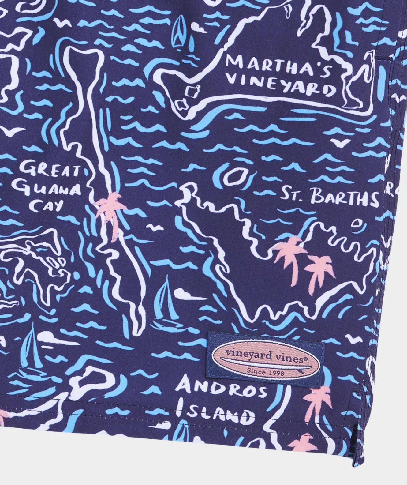 Vineyard Vines 7 Inch Printed Chappy Swim Trunks< Swimwear