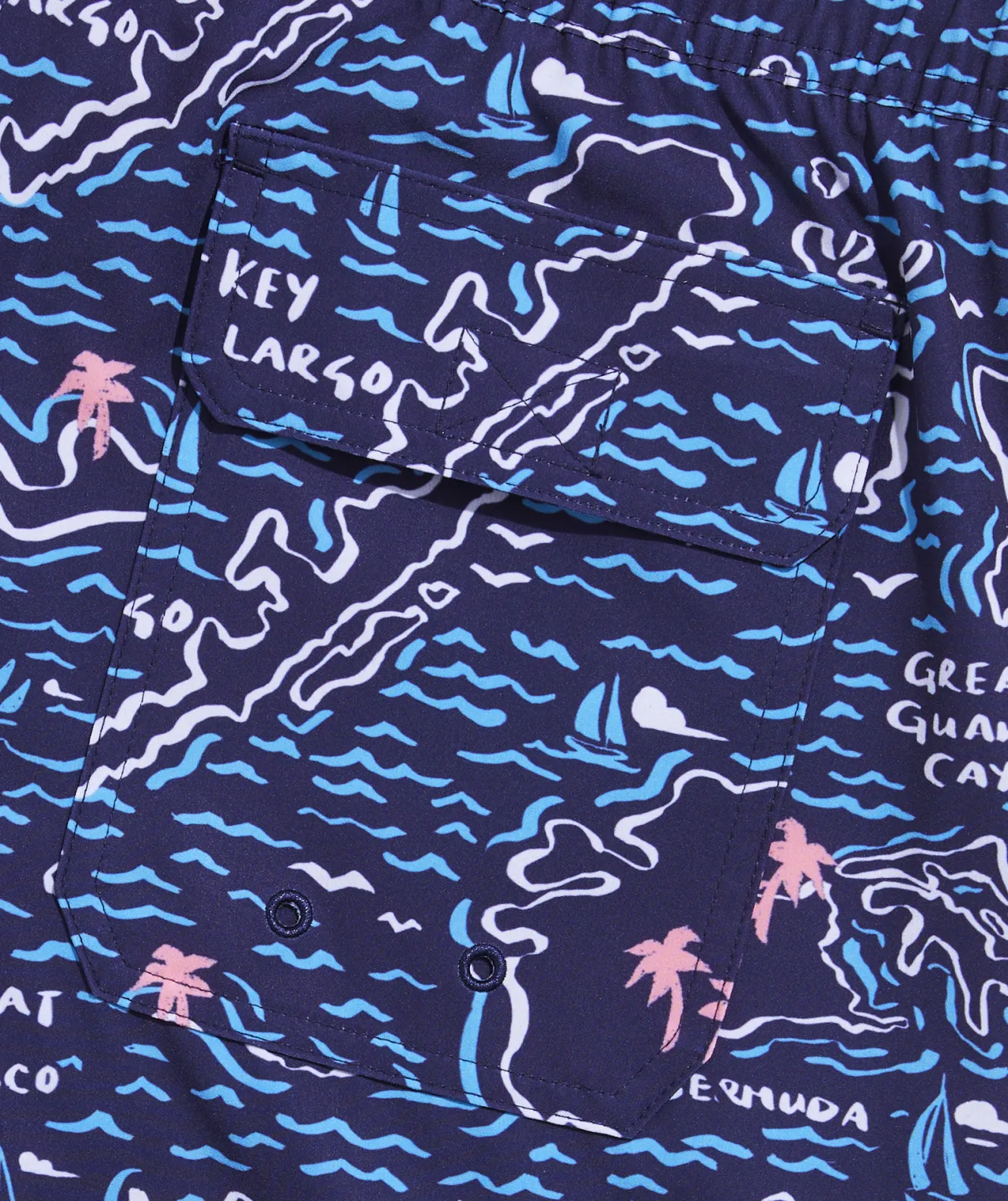 Vineyard Vines 7 Inch Printed Chappy Swim Trunks< Swimwear