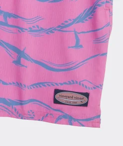 Vineyard Vines 7 Inch Printed Chappy Swim Trunks< Swimwear