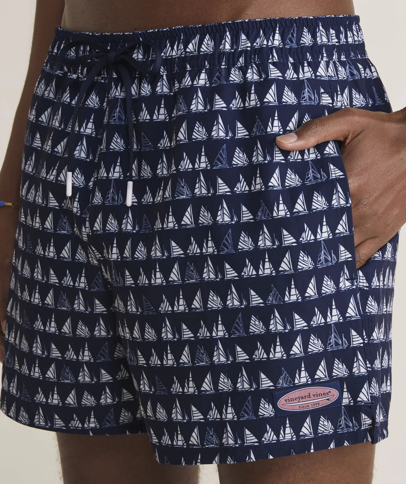Vineyard Vines 5 Inch Printed Chappy Swim Trunks< Swimwear