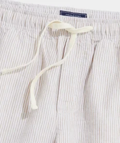 Vineyard Vines 7 Inch Pull-On Linen Shorts< Shorts