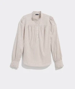 Vineyard Vines Bow Tie Button-Front Top< Shirts & Tops