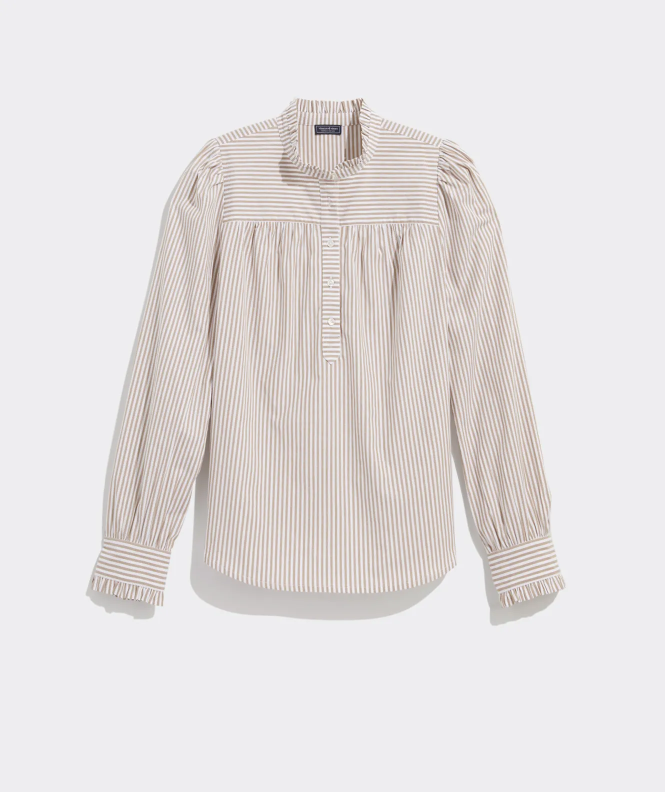 Vineyard Vines Bow Tie Button-Front Top< Shirts & Tops
