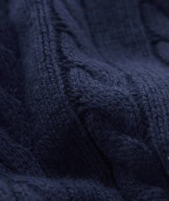 Vineyard Vines Boys’ Cotton Cashmere Cable Crewneck Sweater< Sweaters