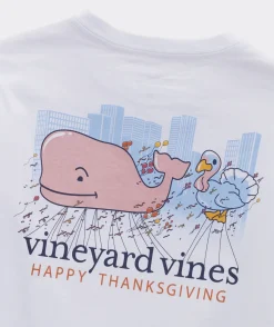 Vineyard Vines Boys' Hanukkah Icons Long-Sleeve Pocket Tee< Tees