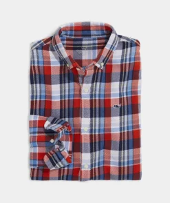 Vineyard Vines Boys' Lightweight On-The-Go Gingham Shirt< Button-Down Shirts