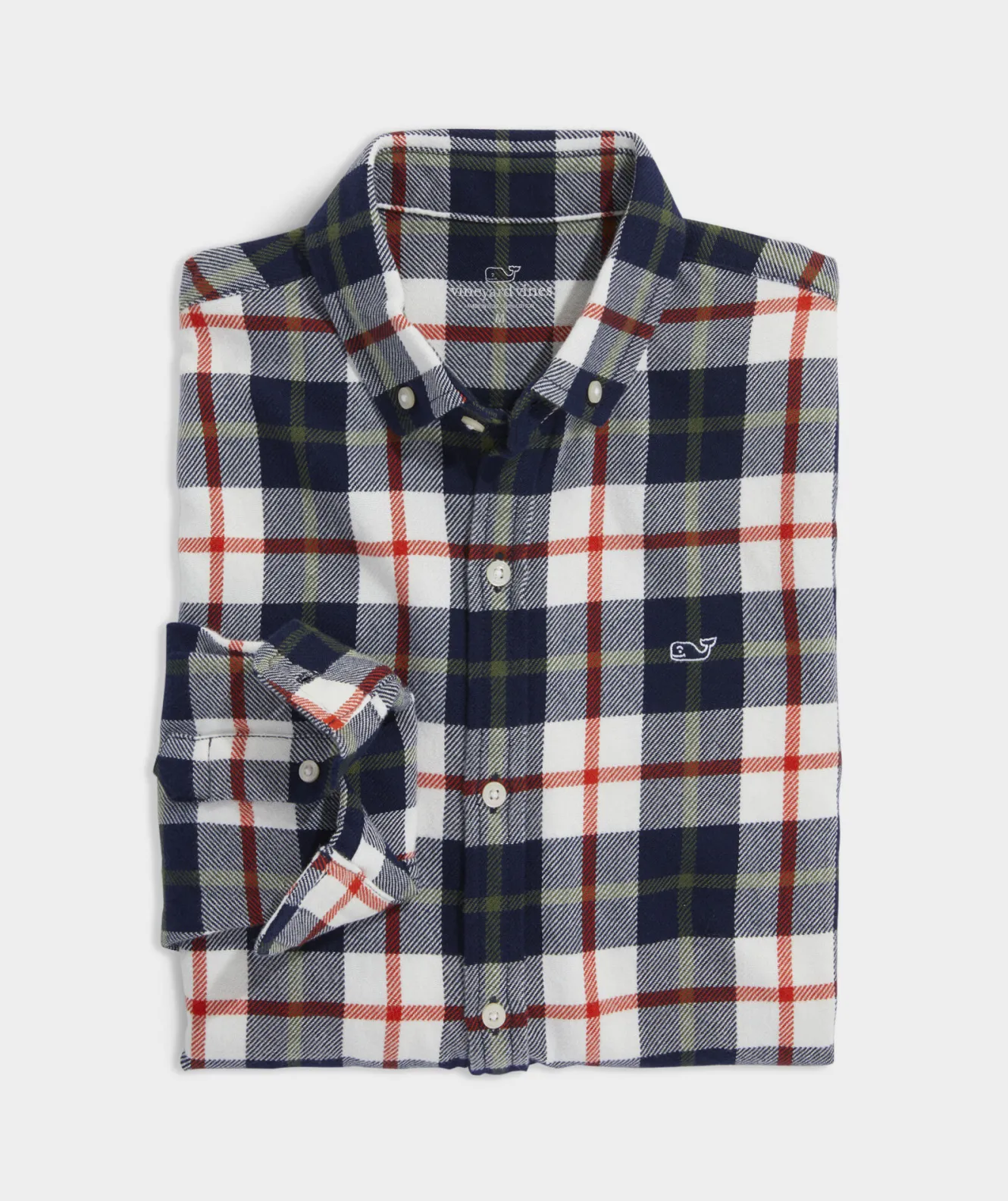 Vineyard Vines Boys' On-The-Go brrrº Tattersall Shirt< Button-Down Shirts