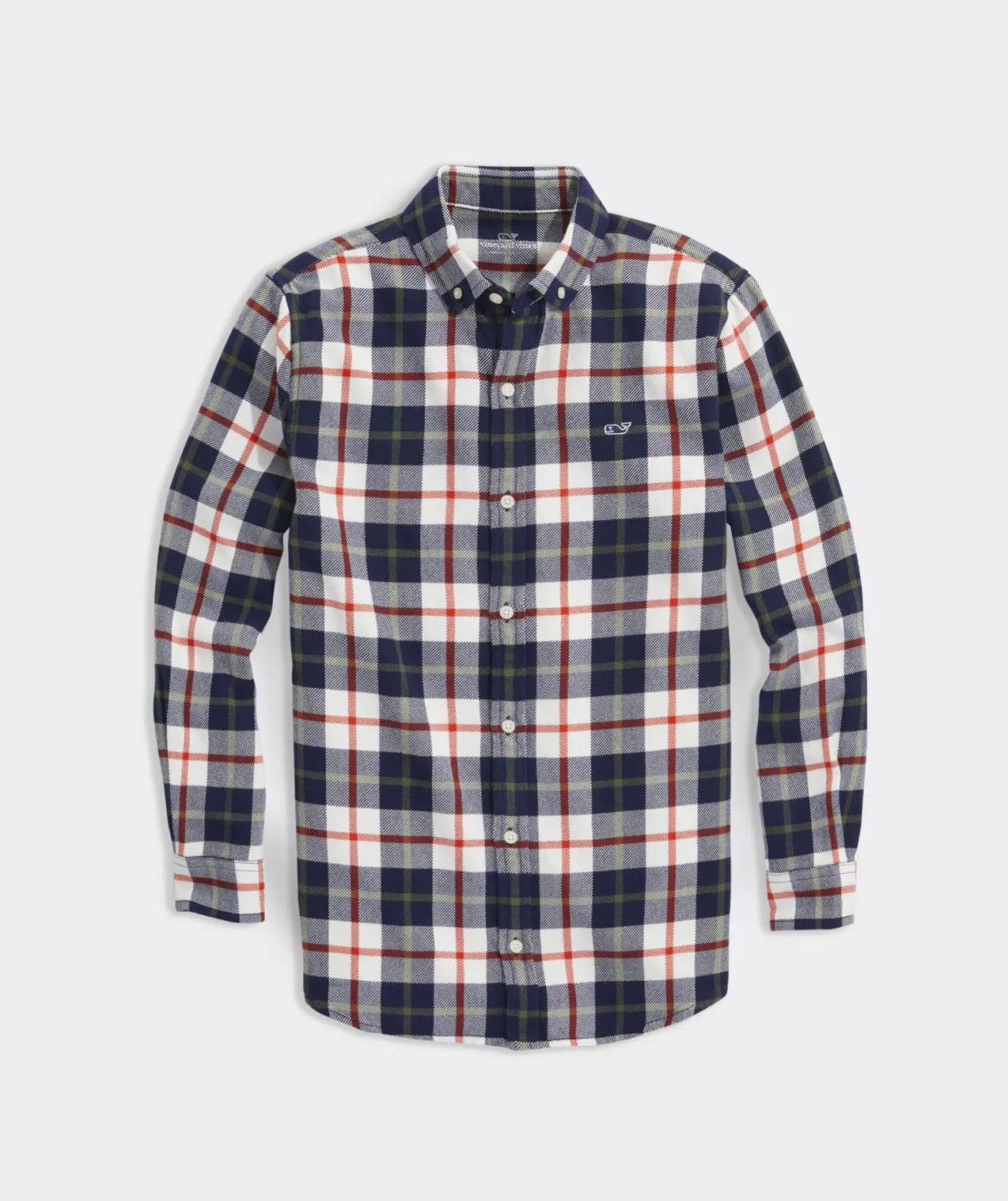 Vineyard Vines Boys' On-The-Go brrrº Tattersall Shirt< Button-Down Shirts