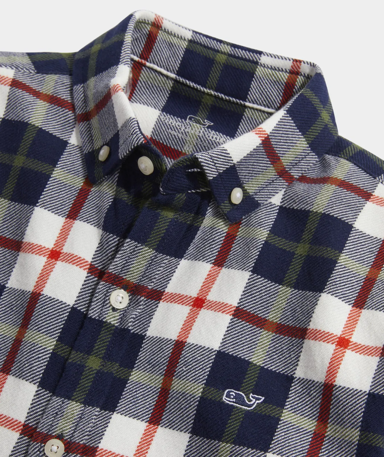 Vineyard Vines Boys' On-The-Go brrrº Tattersall Shirt< Button-Down Shirts