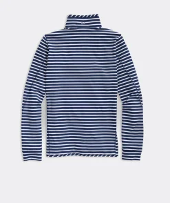 Vineyard Vines Boys' On-The-Go Whale Outline Long-Sleeve Harbor Performance Hoodie< Kids|Tees
