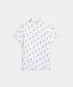 Vineyard Vines Boys' Printed Sankaty Polo< Polos