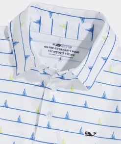 Vineyard Vines Boys' Printed Sankaty Polo< Polos