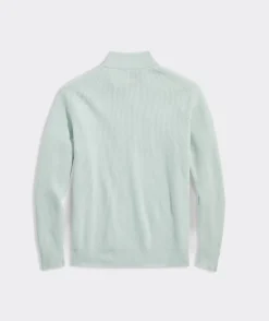 Vineyard Vines Cashmere Fisherman Rib Quarter-Zip Sweater< Quarter-Zips