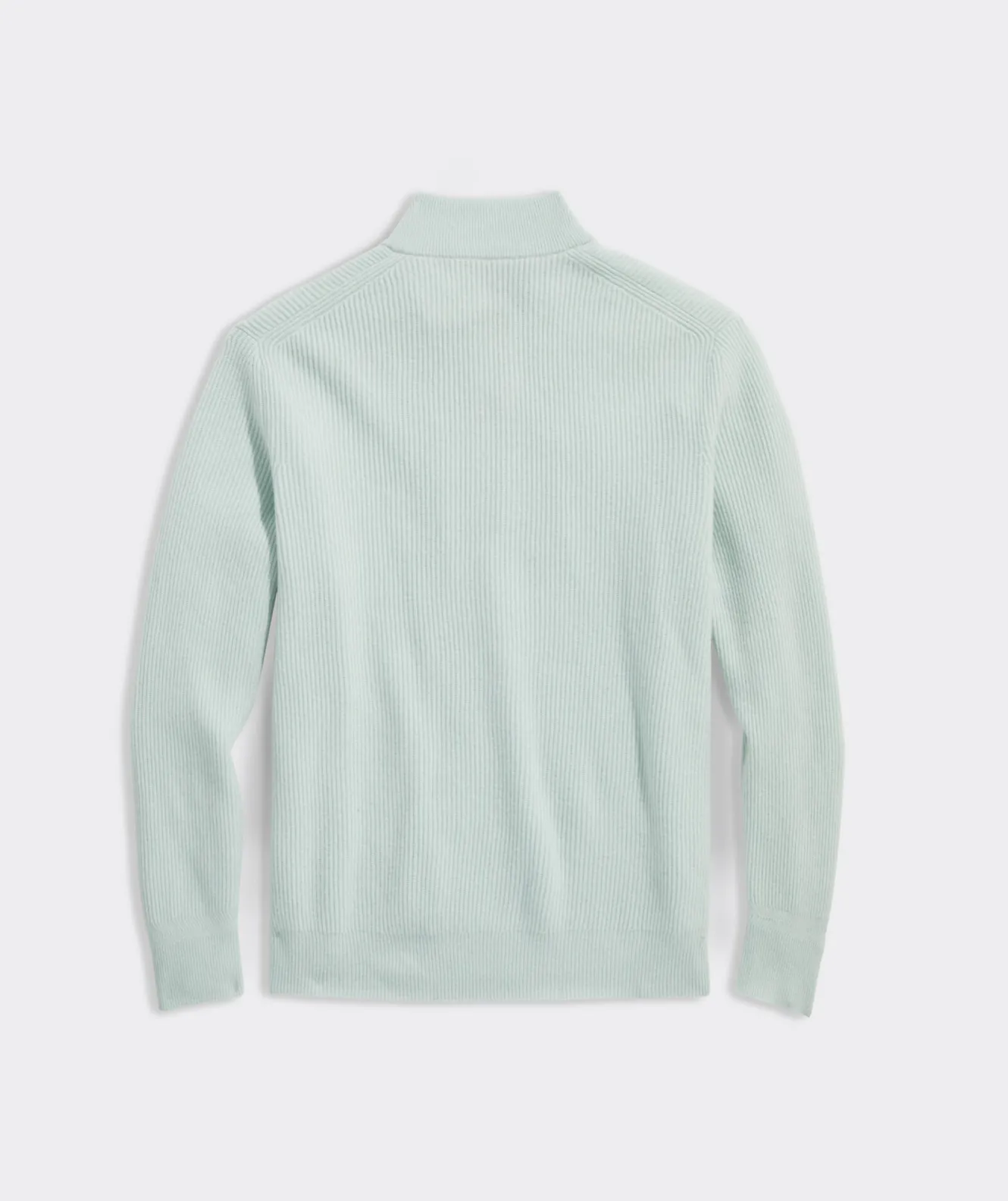 Vineyard Vines Cashmere Fisherman Rib Quarter-Zip Sweater< Quarter-Zips