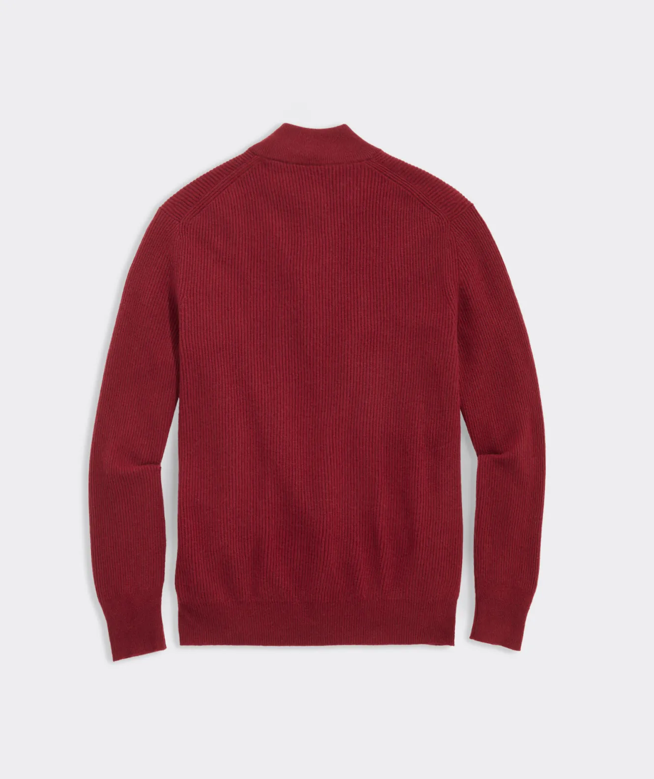 Vineyard Vines Cashmere Fisherman Rib Quarter-Zip Sweater< Quarter-Zips
