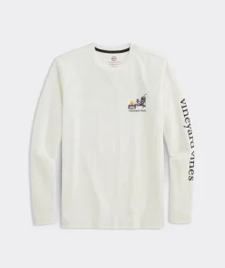 Vineyard Vines Chilly Peppers Long-Sleeve Dunes Tee< Tees
