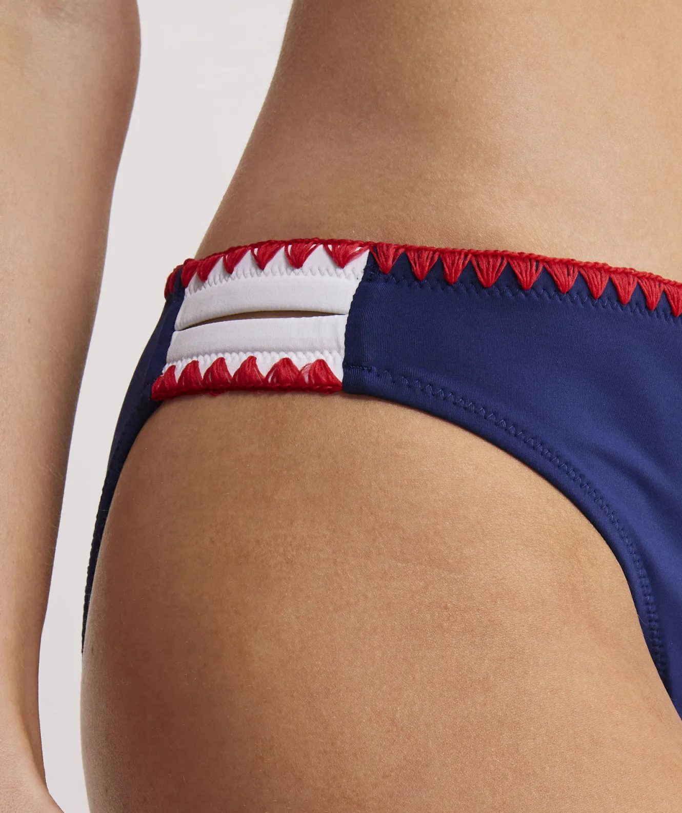 Vineyard Vines Colorblock Coverstitch Bikini Bottom< Swim & Cover-Ups