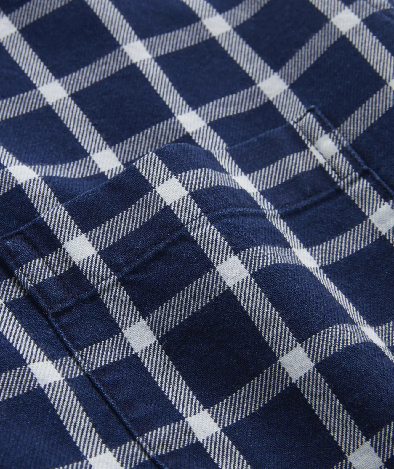 Vineyard Vines Cotton Twill Indigo Check Shirt< Button-Down Shirts