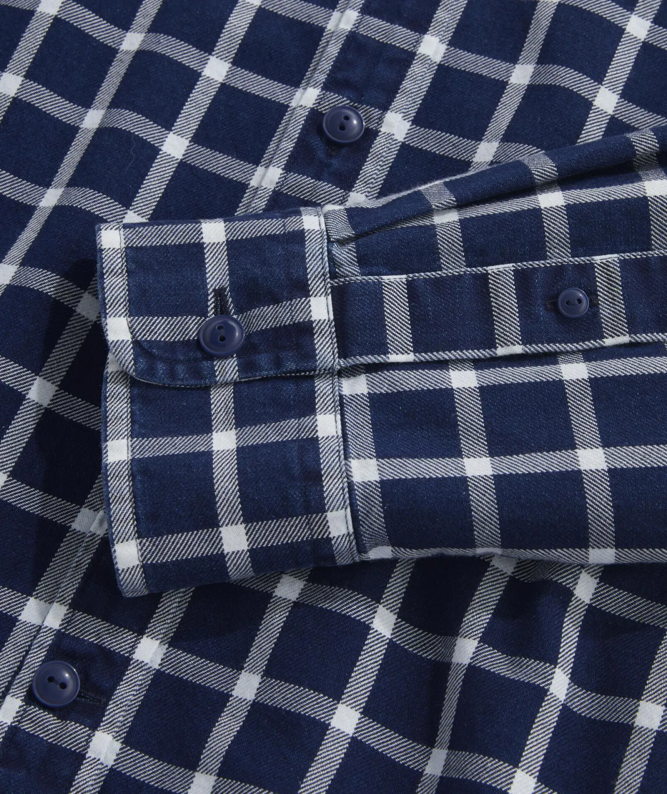 Vineyard Vines Cotton Twill Indigo Check Shirt< Button-Down Shirts