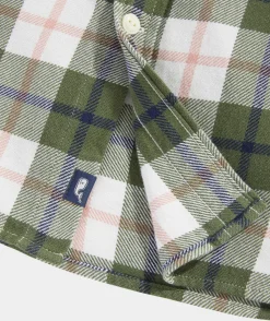 Vineyard Vines Cotton Twill Plaid Shirt< Button-Down Shirts