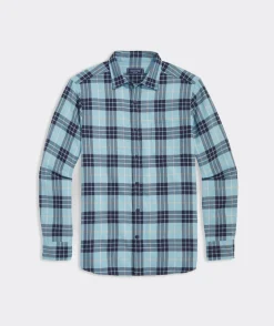 Vineyard Vines Cotton Twill Plaid Shirt< Button-Down Shirts