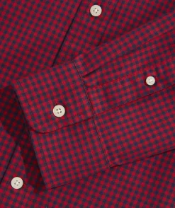 Vineyard Vines Cotton Twill Spread Collar Gingham Shirt< Button-Down Shirts