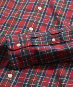 Vineyard Vines Cotton Twill Tartan Shirt< Button-Down Shirts