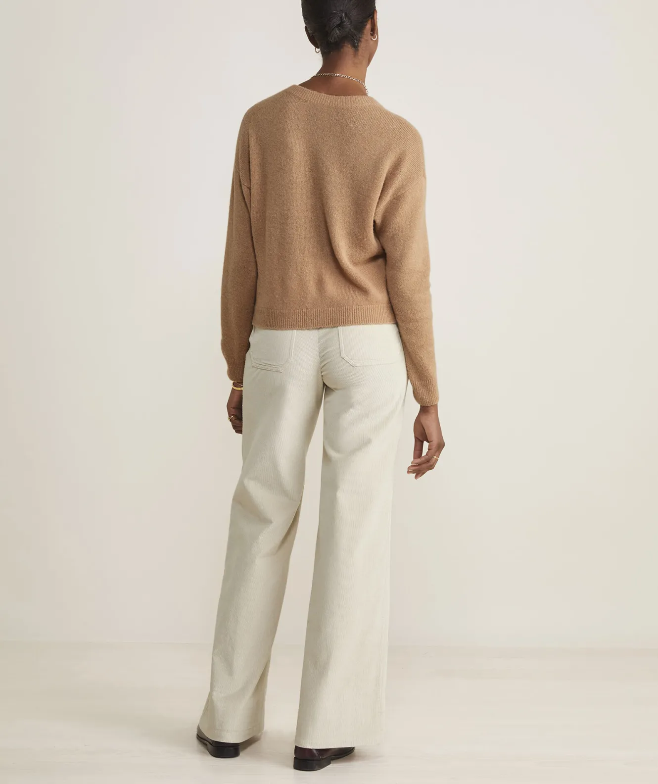 Vineyard Vines Diamond Pointelle Seaspun Cashmere Sweater< Sweaters