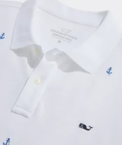 Vineyard Vines Embroidered Heritage Pique Polo< Polos