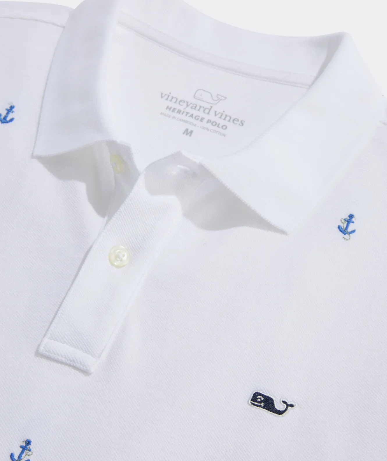 Vineyard Vines Embroidered Heritage Pique Polo< Polos