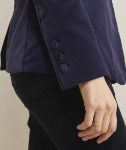 Vineyard Vines Embroidered Velvet Blazer< Jackets & Vests