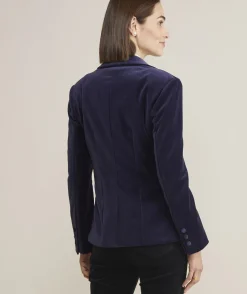 Vineyard Vines Embroidered Velvet Blazer< Jackets & Vests