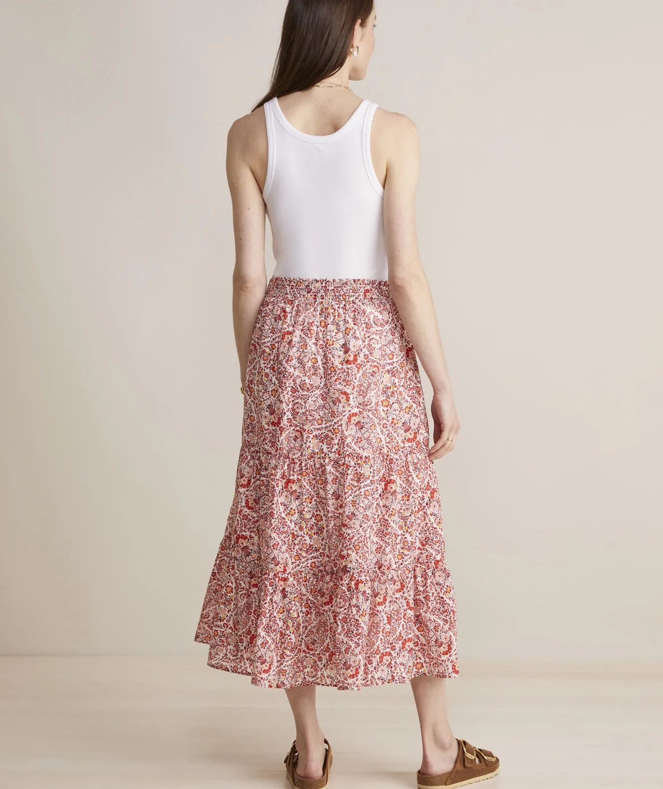Vineyard Vines Fenwick Paisley Cotton Silk Maxi< Dresses & Skirts