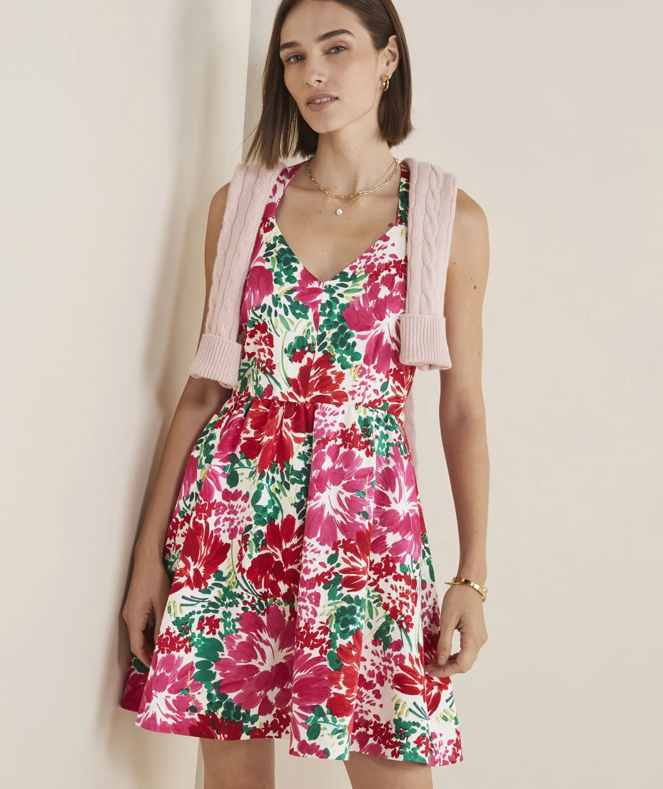 Vineyard Vines Fit & Flare Mini Dress< Dresses & Skirts