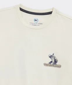 Vineyard Vines Freestyle Snowboarder Long-Sleeve Dunes Tee< Tees