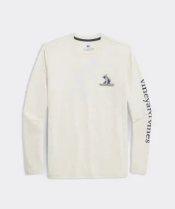 Vineyard Vines Freestyle Snowboarder Long-Sleeve Dunes Tee< Tees