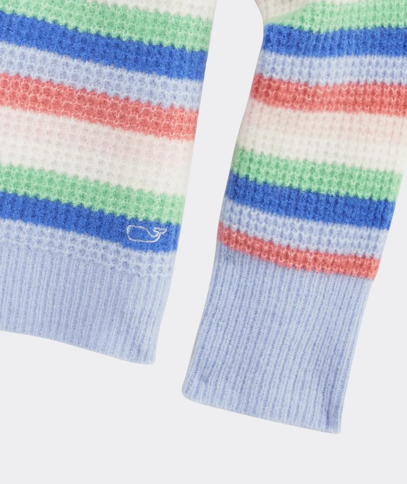 Vineyard Vines Girls' Breton Stripe Mockneck Sweater< Sweaters|Sweatshirts & Sweatpants