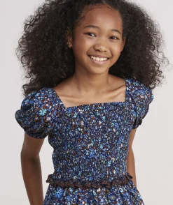 Vineyard Vines Girls' Cord Popover Dress< Dresses