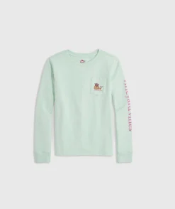 Vineyard Vines Girls' Flutter Long-Sleeve Surftee™< Tops, Tees & Polos