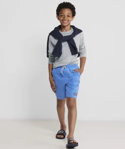 Vineyard Vines Girls' Garment Dyed Burgee Whale Short-Sleeve Tee< Tops, Tees & Polos