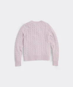 Vineyard Vines Girls' Heritage Cotton V-Neck Sweater< Sweaters|Sweatshirts & Sweatpants