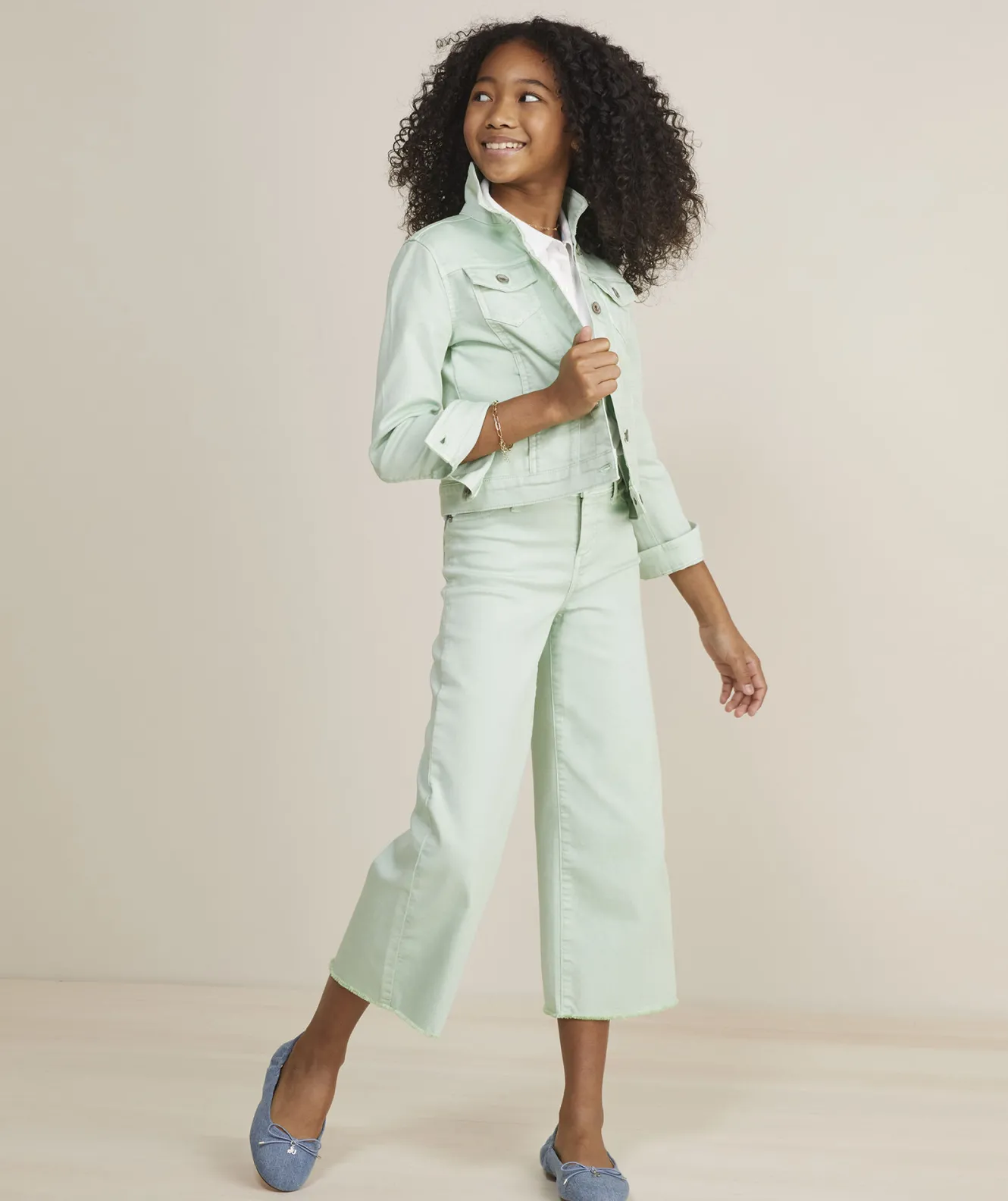 Vineyard Vines Girls' Kick Flare Corduroy Pants< Pants & Leggings