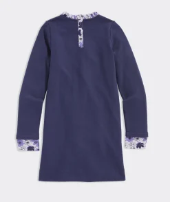 Vineyard Vines Girls' Raglan Rashguard< Swim & Cover-Ups
