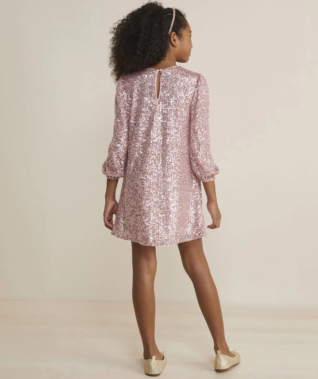 Vineyard Vines Girls' Smocked Long-Sleeve Dress< Dresses