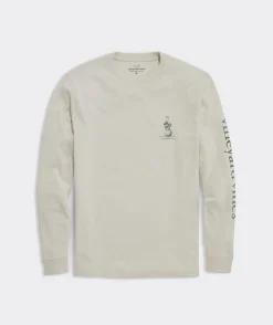 Vineyard Vines Golf Ball Snowman Long-Sleeve Tee< Tees