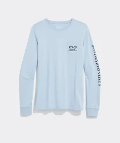 Vineyard Vines Golf Cart Sleigh Long-Sleeve Pocket Tee< Tees