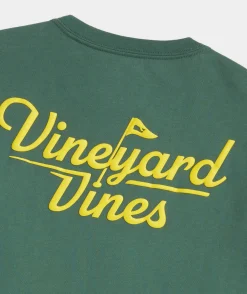 Vineyard Vines Golf Logo Short-Sleeve Tee< Tees