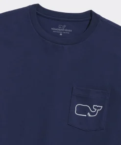 Vineyard Vines Golf Whale Club Short-Sleeve Pocket Tee< Tees