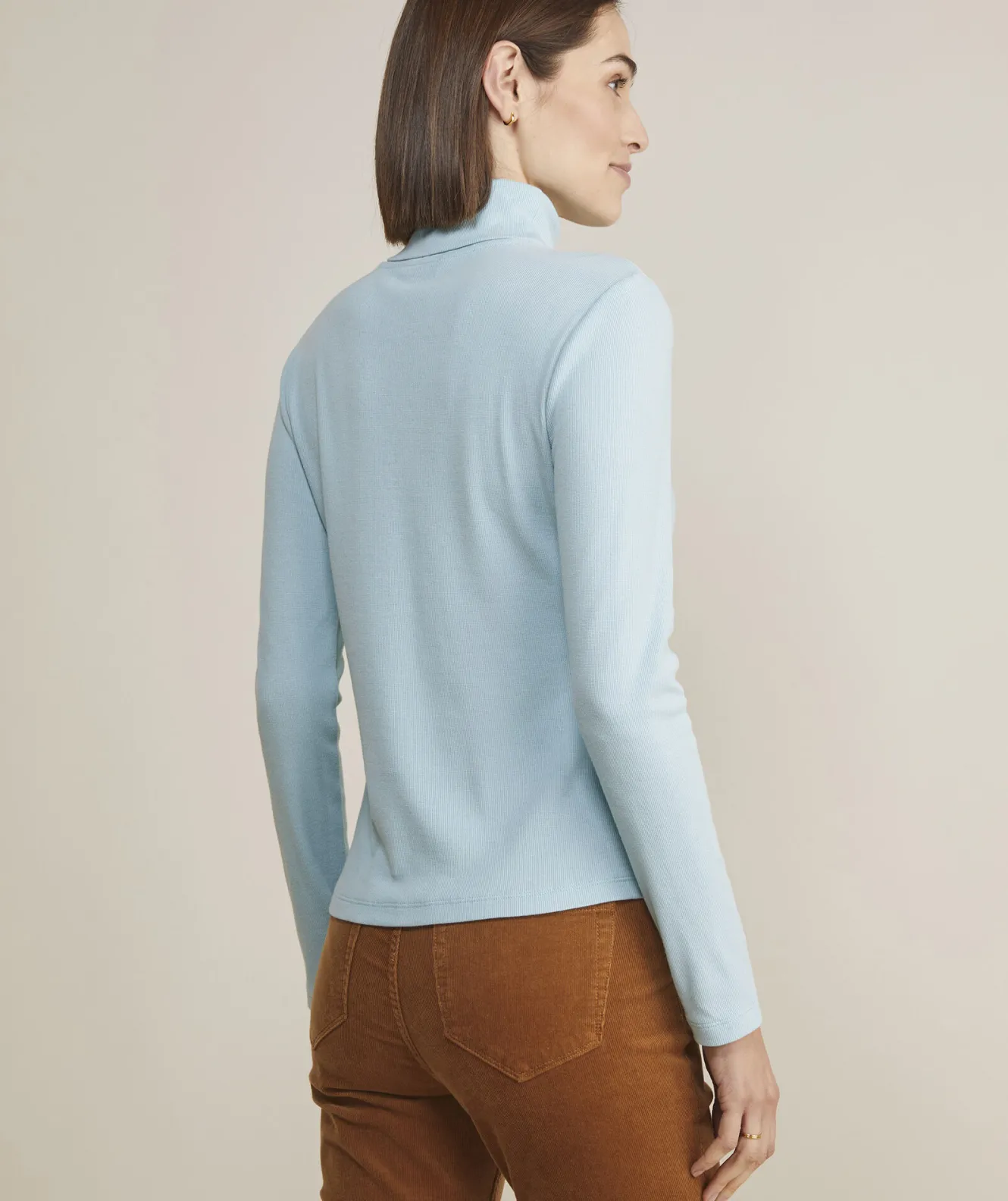 Vineyard Vines Heritage Rib Turtleneck< Tees